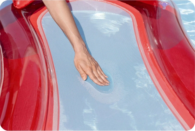 Atmungsaktives Mesh für angenehme Kühlung