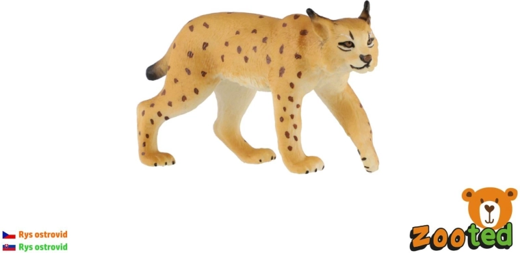 Figur des Eurasischen Luchses 9 cm