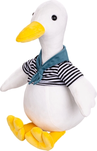 Plüsch-Ente im Matrosen-Outfit 50 cm