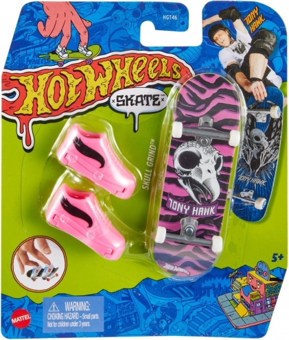 Fingerboard Hot Wheels Skate Tony Hawk Skateboard und Schuhe