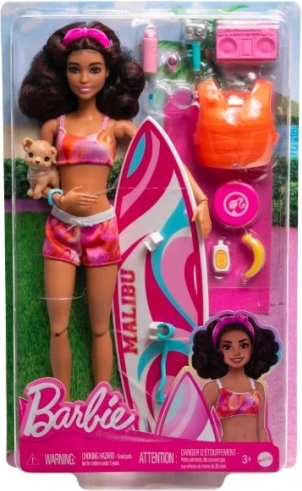 Barbie Surferin mit Strandausstattung