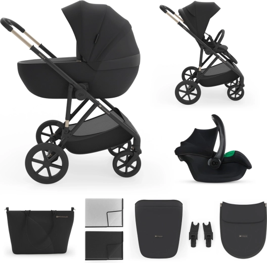Kinderkraft Prime 3 Kombikinderwagen 3-in-1 venezian black