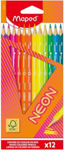 Buntstifte Maped Neon 12 Stk