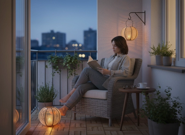 Ideal für Balkone und kleinere Räume