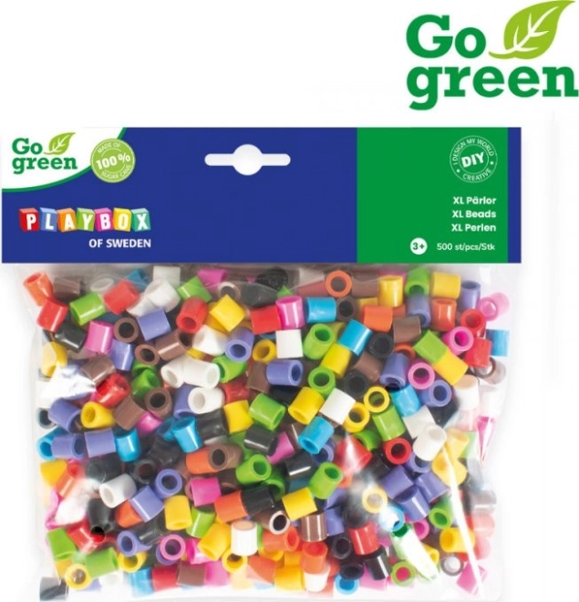 Bügelperlen PLAYBOX Go Green XL 500 Stk