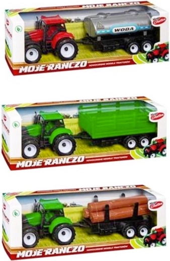 Traktor mit Anhänger
