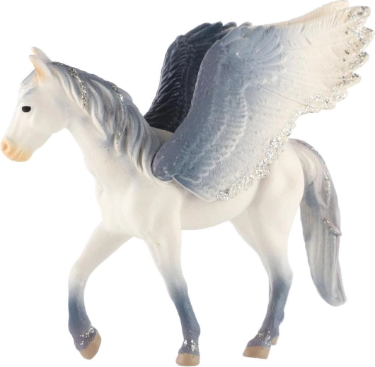 Ausgearbeitete Flügel und glitzernde Details