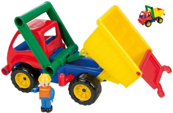 LENA Aktiv-Kipper – plastischer Lastwagen für Kinder