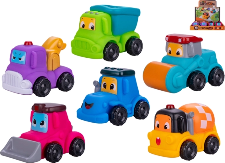 Weiche Baufahrzeuge für Kinder ab 18 Monaten