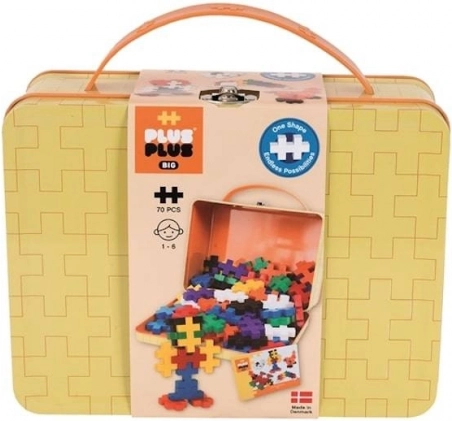 Metallkoffer PLUS-PLUS BIG Basic – 70 Teile