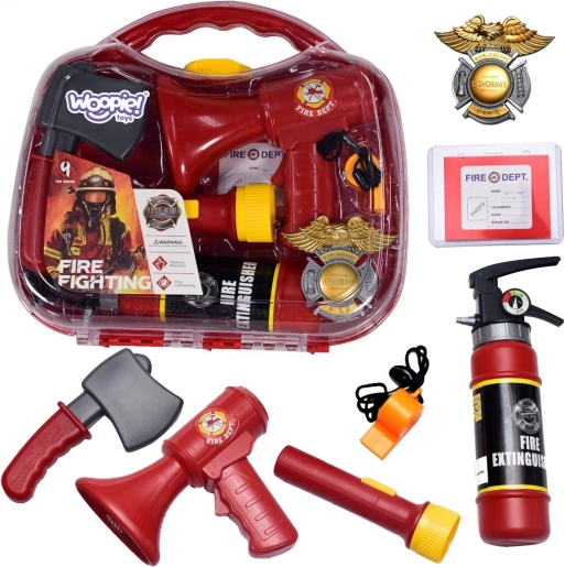 Woopie Feuerwehrset mit tragbarem Koffer