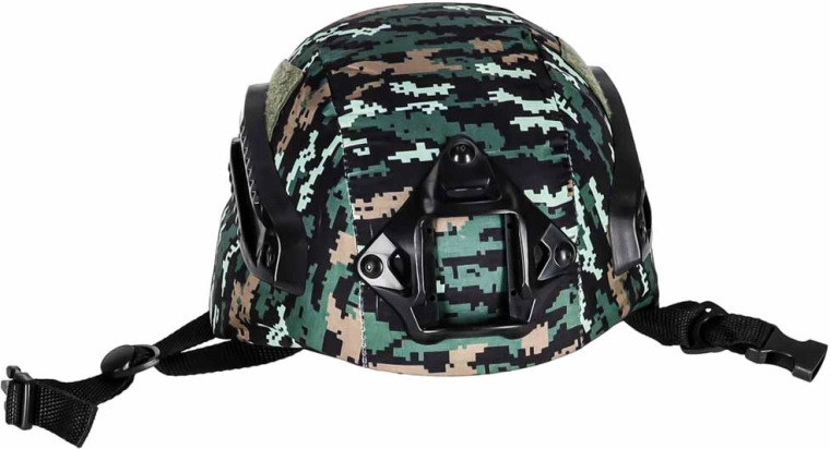 Helm mit abnehmbarer Ausstattung
