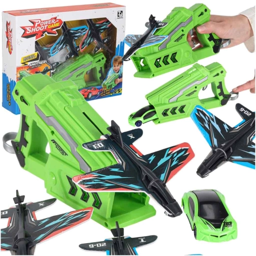 Abschusspistole für Flugzeuge und Auto 2-in-1