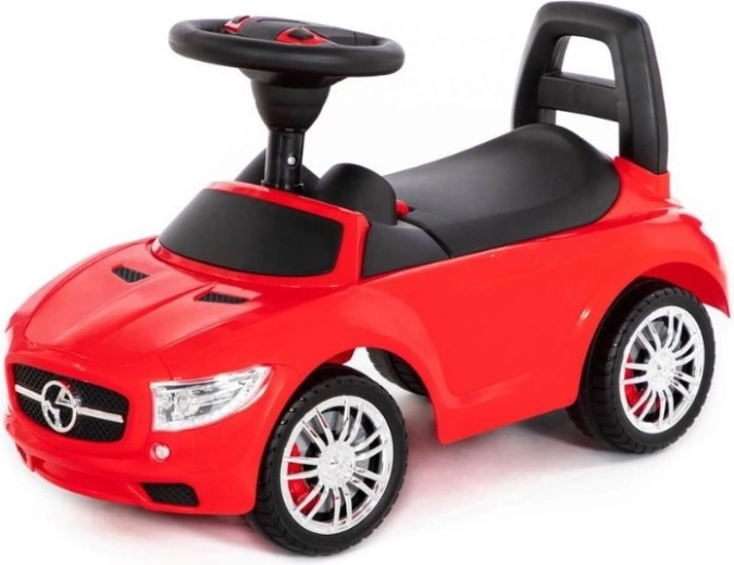 Kinder-Rutscher SuperCar mit Sounds – rot