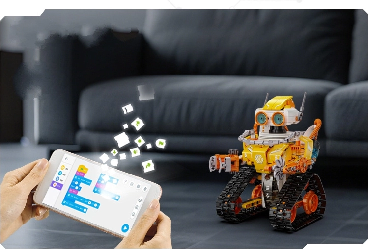 Zweifache Steuerung: RC 2,4 GHz und Mobil-App