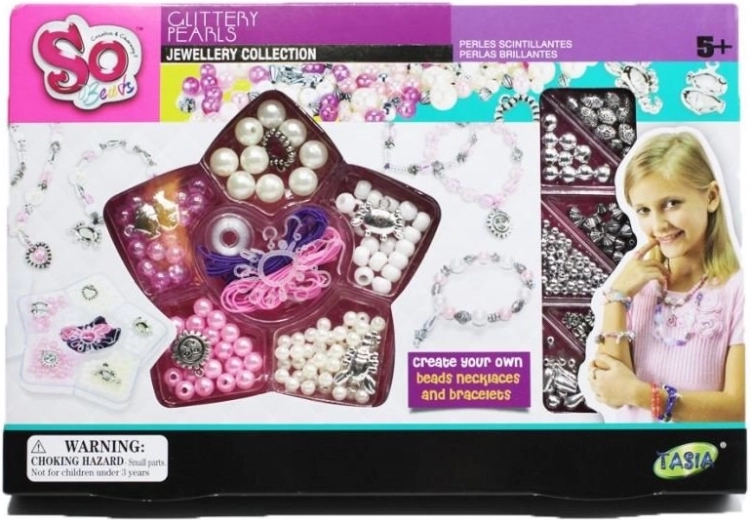 Set zur Schmuckherstellung SO BEADS – Perlenarmbänder und Halsketten