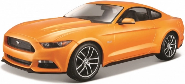 Sammelmodell Ford Mustang GT 2015 in Orange 1:24