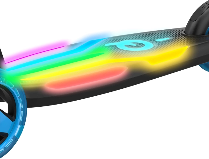 LED-Lichtshow im Trittbrett und in den Rädern