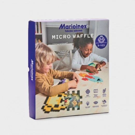 Kreativ-Bauset Micro Waffle 517 Stk.