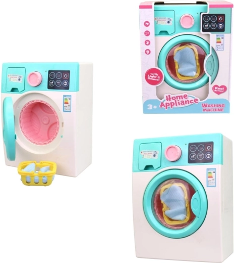 Kinder-Waschmaschine mit Batteriebetrieb 24 cm - 1 Stück