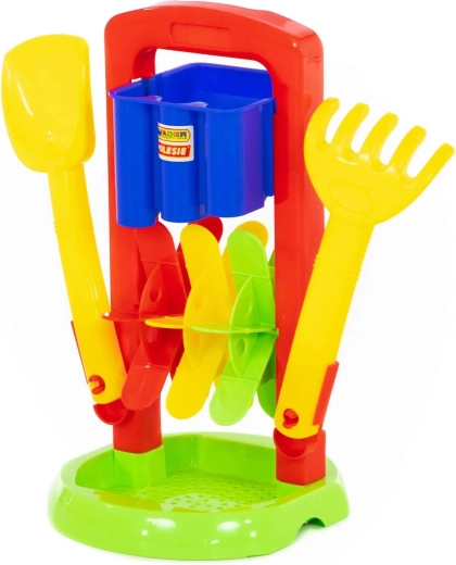 Bunte Sand- und Wassermühle