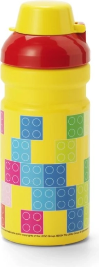 LEGO Trinkflasche rot/gelb 390 ml
