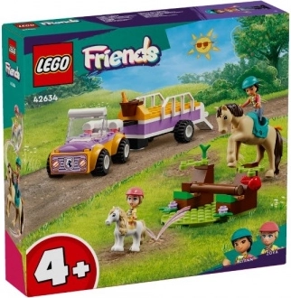 LEGO FRIENDS Pferde- und Ponyanhänger – Bauset 4+