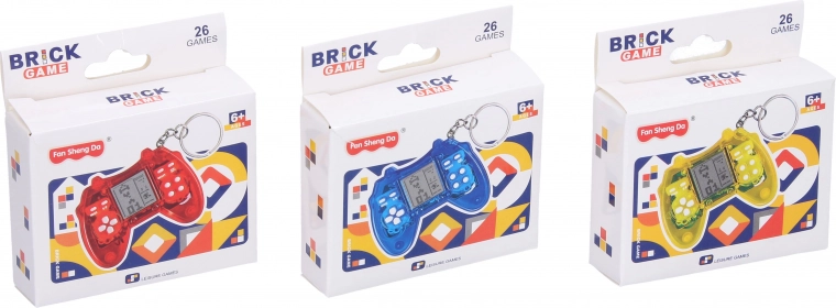 Mini-Digitalkonsole mit 26 Spielen