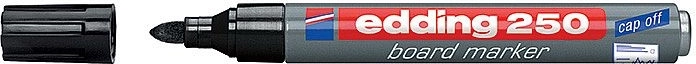 Whiteboard-Marker Edding 250, schwarz