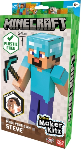 Große 3D-Figur Steve (ca. 25 cm)
