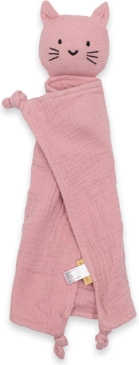 Musselin-Schmusetuch NEW BABY Cat rosa
