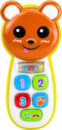 Rassel mit Kügelchen für sensorisches Spielen