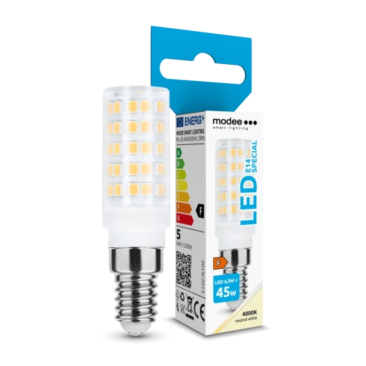 Modee Lighting LED-Keramiklampe E14 4,3 W 4000K 360°