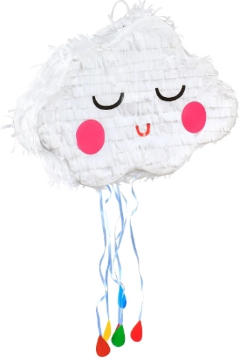 Piñata Wölkchen (Pull-Typ) – 1 Stück