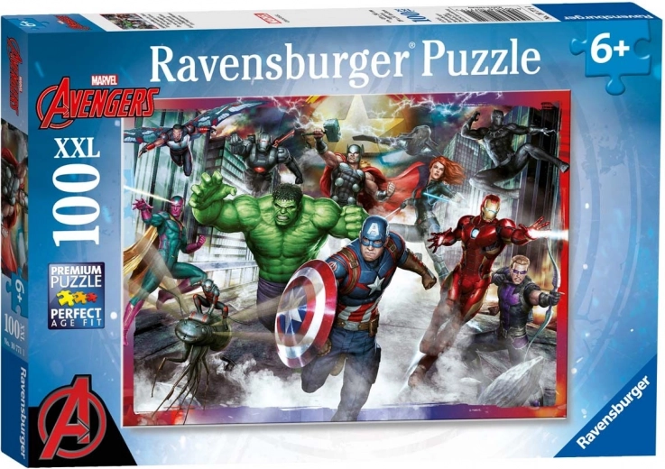 Ravensburger Puzzle Avengers Assemble 100 Teile