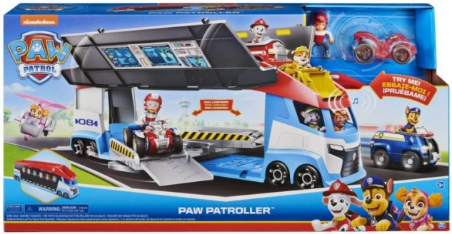 PAW Patrol Tlapkátor 2 – Transporter-LKW und Rennstrecke mit Ryder