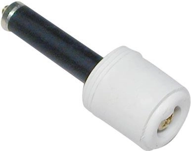 Wandtürstopper Zylinder, weiß, wandmontiert (10 Stk.)