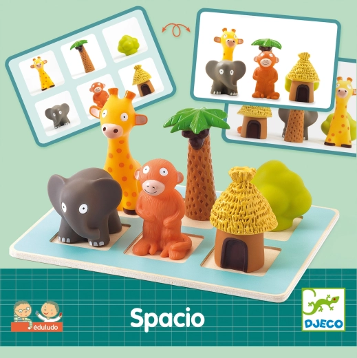 Djeco Eduludo – räumliche Tierchen