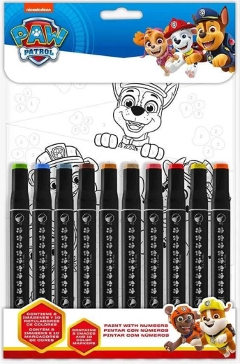 Malen nach Zahlen Paw Patrol