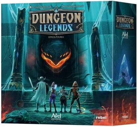 Rebel Dungeon Legends – kooperatives Karten-Kampagnenspiel (polnische Version)