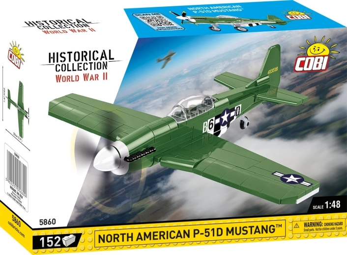 Bausatz Flugzeug P-51D Mustang COBI