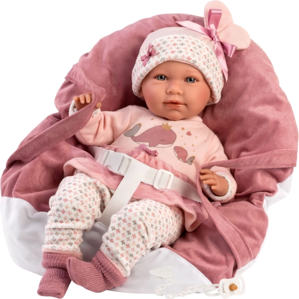 Llorens Baby NEW BORN 42 cm mit Geräuschen und weichem Körper