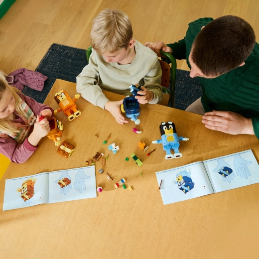 Gemeinsam als Familie Schritt für Schritt bauen