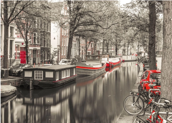 Puzzle DINO Amsterdam – Kanal, 3000 Teile