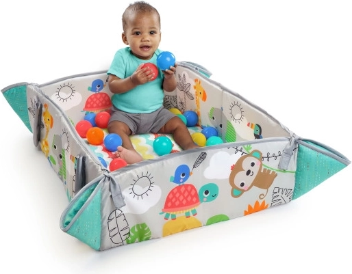 5-in-1: von der Spielmatte bis zum sicheren Laufgitter