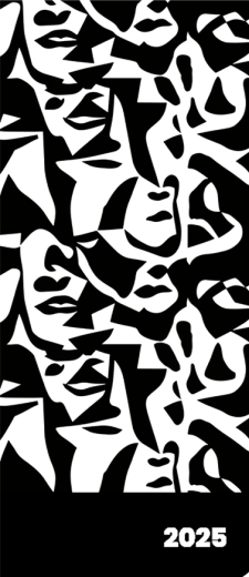 Monatsplaner 2025 Faces PVC