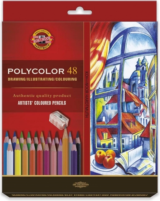 Künstlerfarbstifte KOH-I-NOOR Polycolor, 48 Stk.