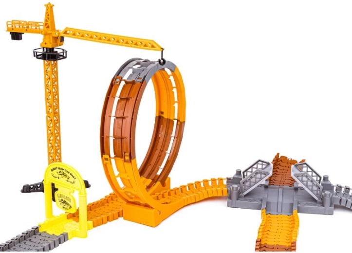 Looping, Kran und Baustellenhindernisse