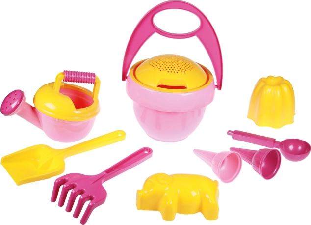 Set aus Sandspielzeug für Kinder - 10 Teile