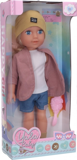 Puppe mit Kamm 35 cm